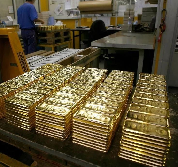 Gold bubble