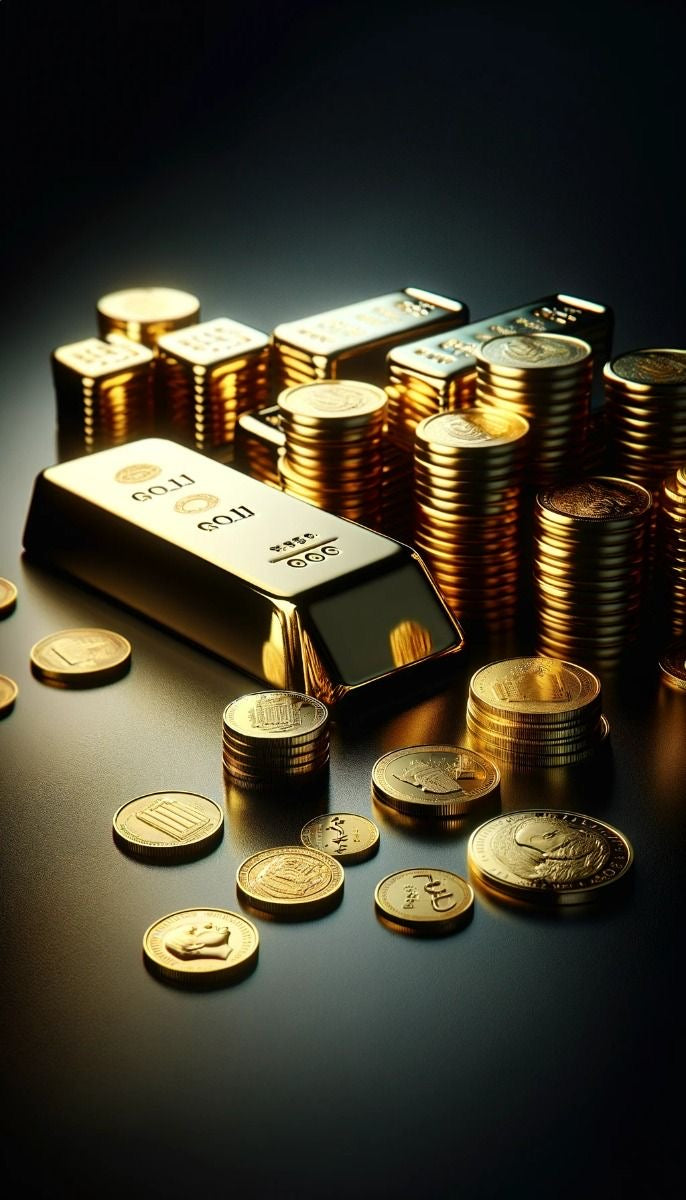 Gold bubble